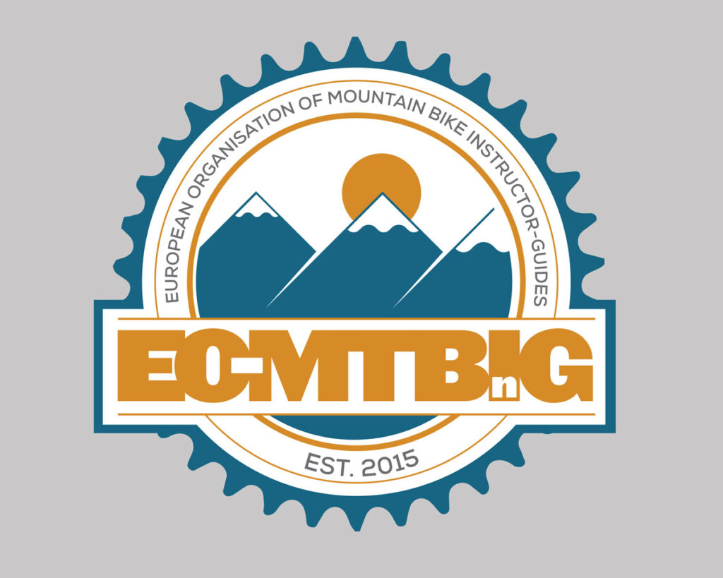 Logo for European Organisation of Mountain Bike Instructor-Guides - Logo